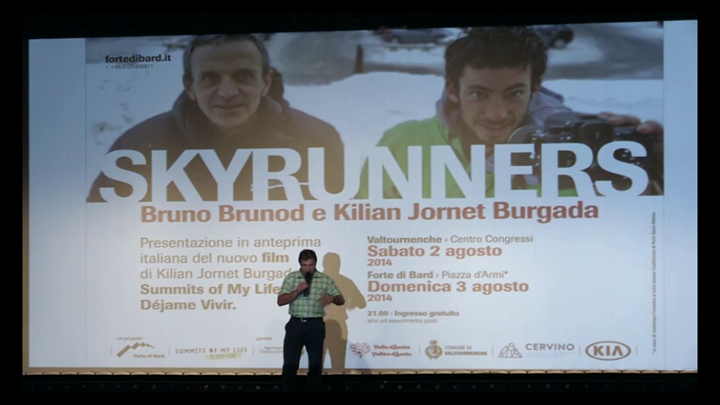 Serata SkyRunner Bruno Brunod e Kilian Jornet