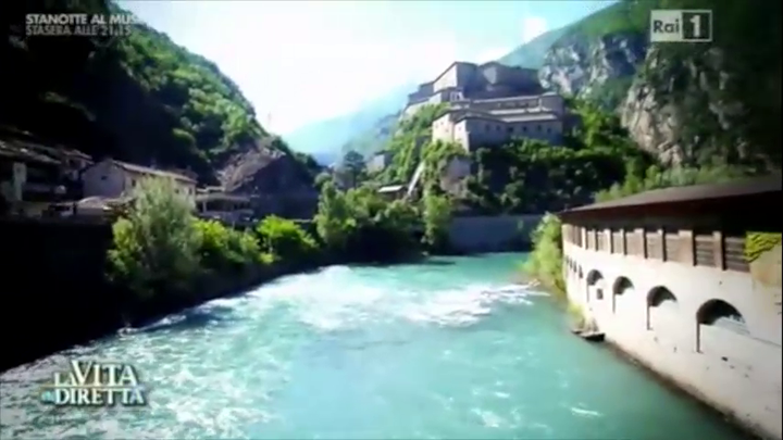 Forte di Bard a La vita in diretta